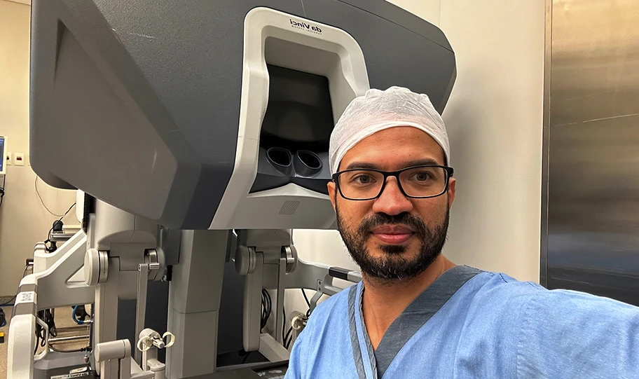 Cirurgia robótica urológica